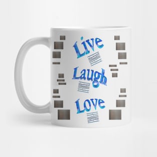 Live, Laugh, Love Mug